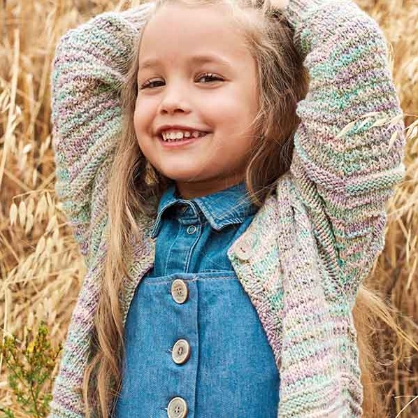 light blue girls cardigan